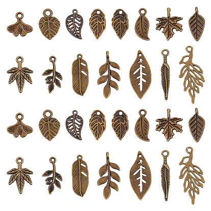 150 шт. Подвески из сплава в тибетском стиле, лист