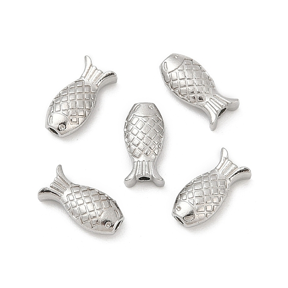 304 из нержавеющей стали бусы, рыба