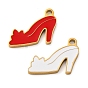 304 из нержавеющей стали шармы эмали, очарование высоких каблуков, золотые, ионное покрытие (ip)