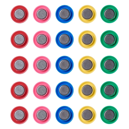 Office Magnets, Round Refrigerator Magnets, for Whiteboards, Lockers & Fridge