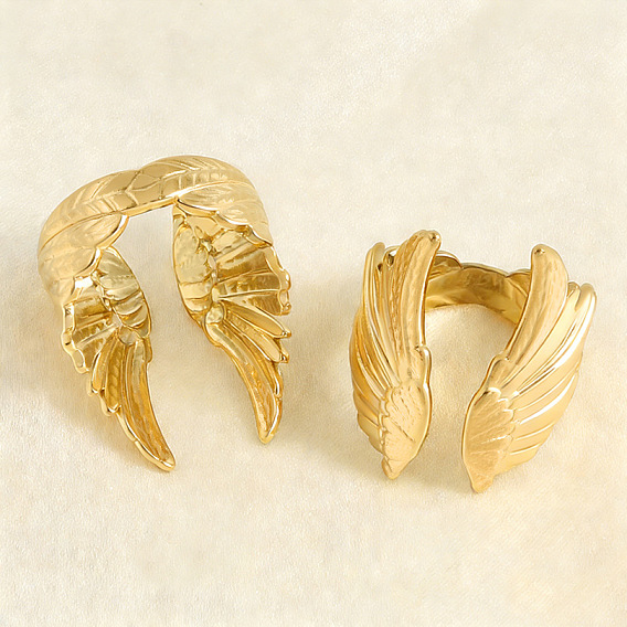 304 открытые кольца манжеты из нержавеющей стали, крылья