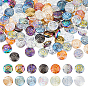 140 шт 14 цвета прозрачные стеклянные бусины, леденец