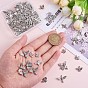 90 Pieces Bee Alloy Charm Pendant Mixed Honey Bee Charm Antique Alloy Insect Charm for Jewelry Making Crafts