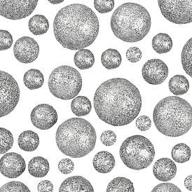 160 шт. 10 стили блестящие пенопластовые шарики для творчества, круглые, для изготовления рождественских поделок своими руками