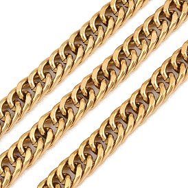 304 Массивные цепи из нержавеющей стали для бордюров, несварные, с катушкой, ионное покрытие (ip)