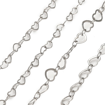 304 ссылка цепи из нержавеющей стали сердце, сердце, пайки