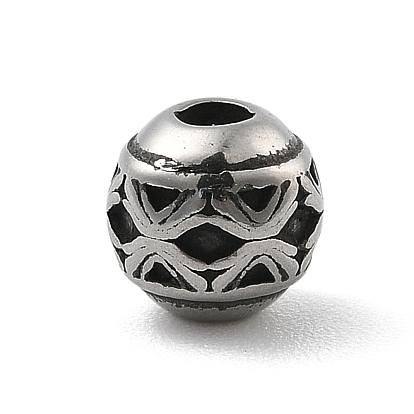 316 бусины из хирургической нержавеющей стали, круглые