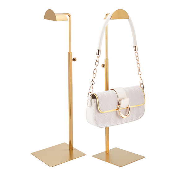 Регулируемые подставки из нержавеющей стали для хранения сумок