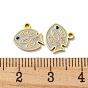 304 Stainless Steel Enamel Charms, Fish Charm