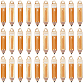 40 шт. Подвески из сплава эмали, карандаш