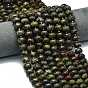 Бисер натуральный дракон крови пряди, форма тыквы, с бисером