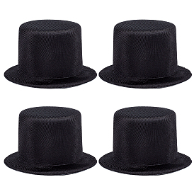 Круглая шляпка-фасинатор из полиэстеровой ткани EVA для куклы.