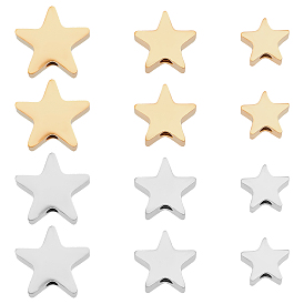 304 Stainless Steel Beads, Star