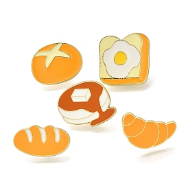 Эмалированные булавки на тему еды, броши из сплава для одежды рюкзака