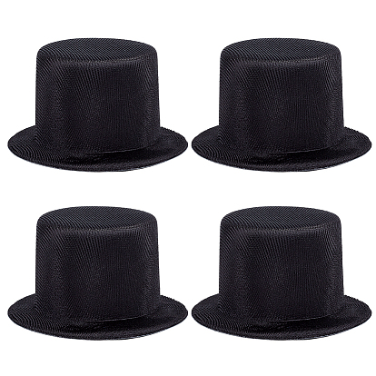 Круглая шляпка-фасинатор из полиэстеровой ткани EVA для куклы.