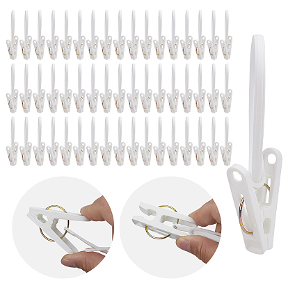 120шт. пластиковые зажимы для сушки одежды с веревкой