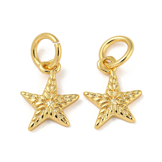 Стойки обшивки латунные подвески, с целью перехода в кольце, без кадмия и без свинца, долговечный, звезда