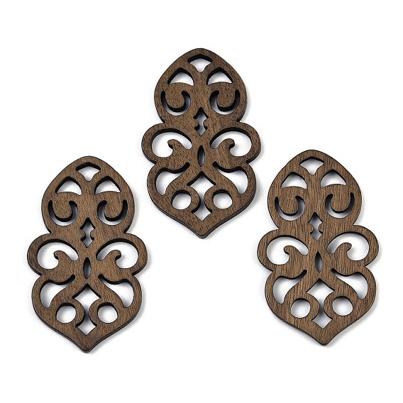 Подвески из орехового дерева