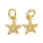 Стойки обшивки латунные подвески, с целью перехода в кольце, без кадмия и без свинца, долговечный, звезда