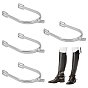 2 Par de espuelas de aleación de zinc para botas altas hasta el muslo, Accesorios y suministros para caballos