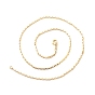 Brass Box Chains Necklace for Women, Cadmium Free & Lead Free