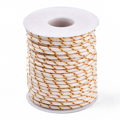 Cordon polyester polyvalent, pour la fabrication de bracelets en corde ou de lacets de bottes