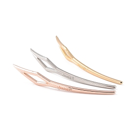Rhombus-shape Iron Dreadlocks lnterlock Needle Tool, Sisterlock Crochet Tool