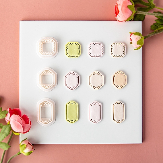 Plastic Molds, Clay Cutters, Clay Modeling Tools, for Earring Making