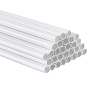 30Pcs ABS Plastic Round Tube, for DIY Sand Table Architectural Model Making