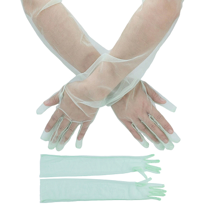 2 пары тюлевых перчаток, для свадебных принадлежностей невесты