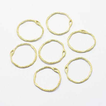 Brass Pendants, Lead Free & Cadmium Free & Nickel Free, Ring