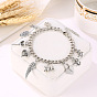 Fashionable Alloy Bracelet with Antique Silver Plating - Creative Western Hand Jewelry