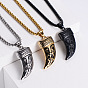 Винтажные 304 панк-ожерелья из нержавеющей стали в форме ножа викинга для мужчин