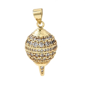 Латунные микро проложить кубического циркония подвески, подвески из воздушных шаров, без кадмия и без свинца, стойки покрытие, долговечный