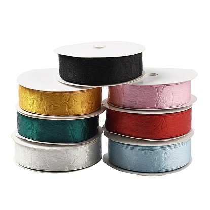 Лента из искусственной кожи и полиэстера, для аксессуара одежды