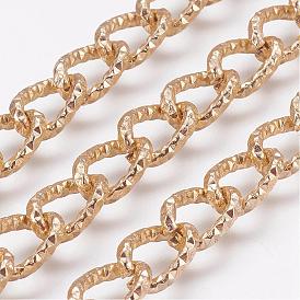 Aluminium Twisted Curb Chains, Unwelded