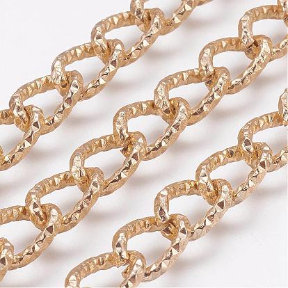 Aluminium Twisted Curb Chains, Unwelded