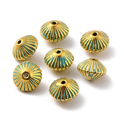 Bicone Alloy Beads