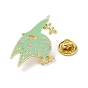 Wolf/Dragon/Unicorn/Insects Alloy Enamel Pins Brooch, for Backpack Clothes