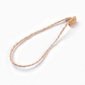 Jute Twine, with Seal Tag, Plastic Hang Tag Fasteners