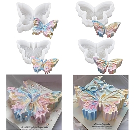 Food Grade Silicone Molds, Fondant Molds, For DIY Cake Decoration, Chocolate, Candy, UV Resin & Epoxy Resin, Butterfly