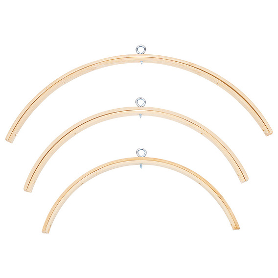 3шт 3 стиль держатель для колокольчиков из бамбука своими руками, с железом найти