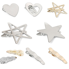 Alloy Alligator Hair Clips, Hair Accessories for Women & Girls