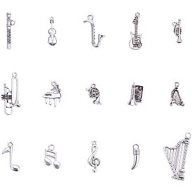 Сплавочные подвески тибетского стиля, музыкальные инструменты