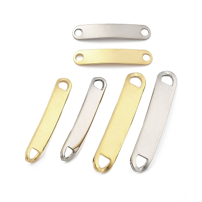 201 звенья / соединители из нержавеющей стали, изогнутые овальные, штамповка пустой метки