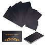 30Pcs 3 Style Aluminium Blank Flake, Baking Varnish, Rectangle