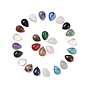 Natural & Synthetic  Mixed Gemstone Cabochons, Drop