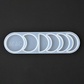Phases of the Moon Silicone Molds, Resin Casting Molds, For UV Resin, Epoxy Resin Jewelry Making
