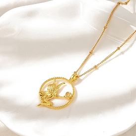 Латунные и акриловые греческие богини плоские круглые подвески ожерелья