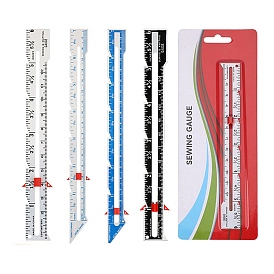 Комплект алюминиевых линеек-декелей, прямоугольные